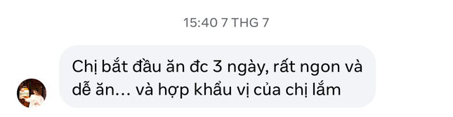 feedback khách hàng về cơm độ dưỡng