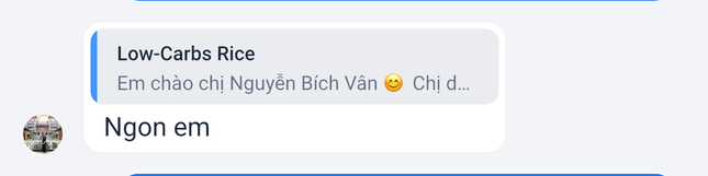 feedback khách hàng về cơm độ dưỡng